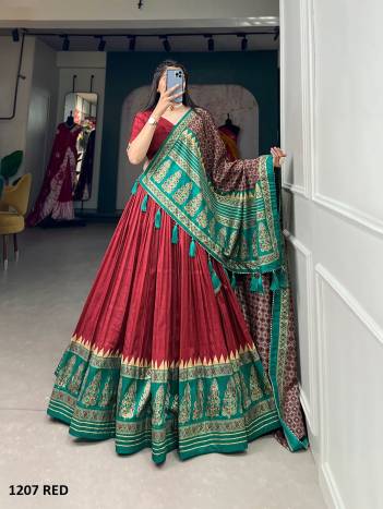 AAWIYA 1207 COLOUR’S TRADITIONAL LEHENGA CHOLI WHOLESALER IN SURAT